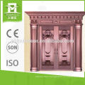 Luxury Villa entrance dood / Handmade steel copper door / Modern door draft stopper